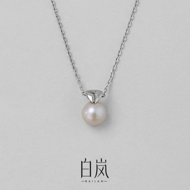 白岚小珍珠项链女小众2025年新款小众百搭简约轻奢气质潮XL3602