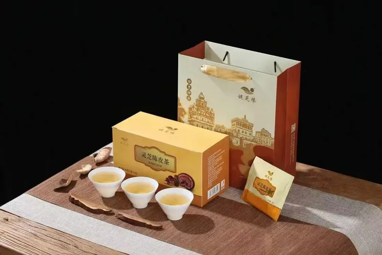 健芝缘灵芝陈皮茶