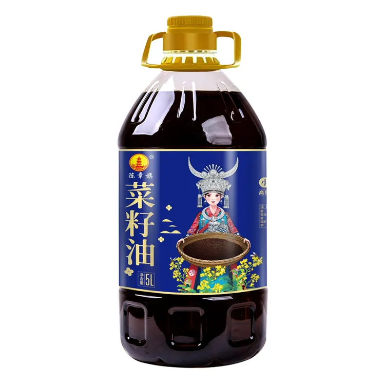 【新菜籽油9.2斤】贵州菜籽油农家纯香食用油5L