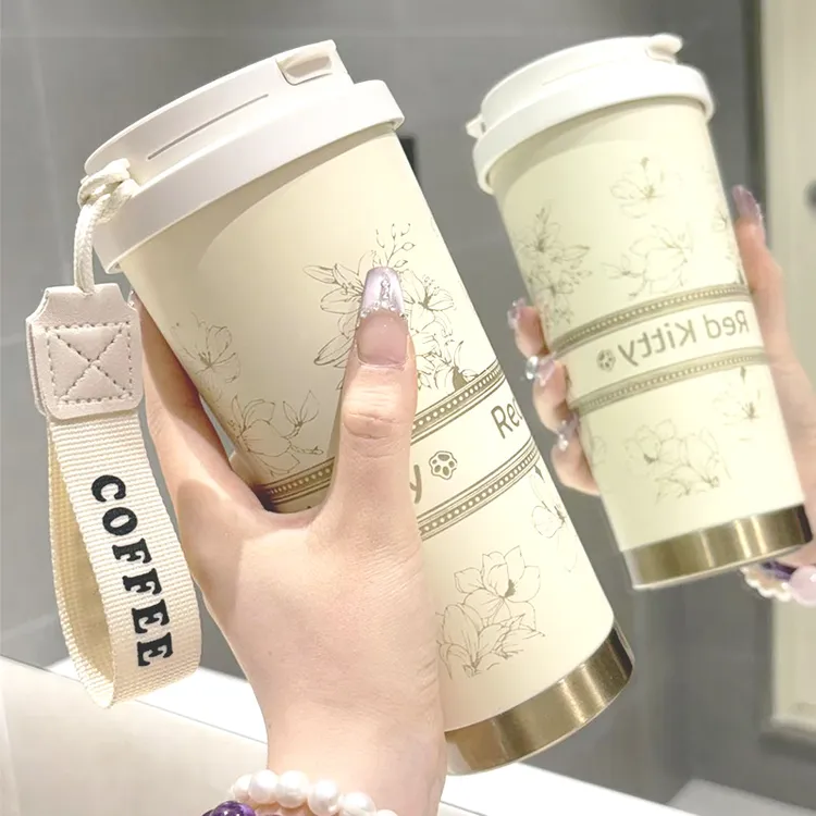 316不锈钢保温杯无缝内胆2025款女学生水杯大容量保冷咖啡杯