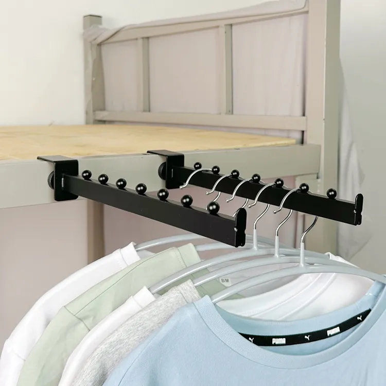 宿舍床头挂衣神器上下铺挂衣服好物寝室床边衣架挂衣钩床上挂衣架