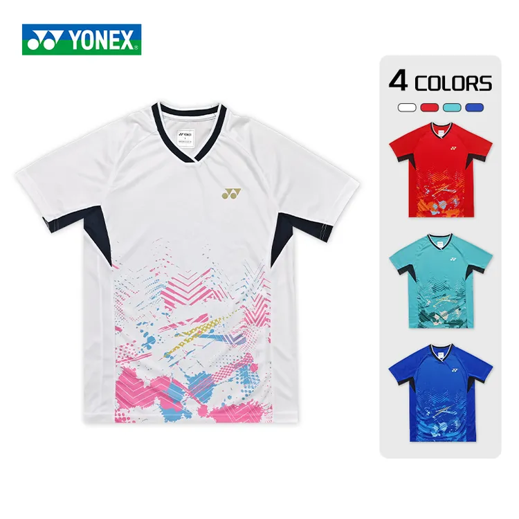 YONEX/尤尼克斯羽毛球服男女速干比赛训练短袖运动T恤2916