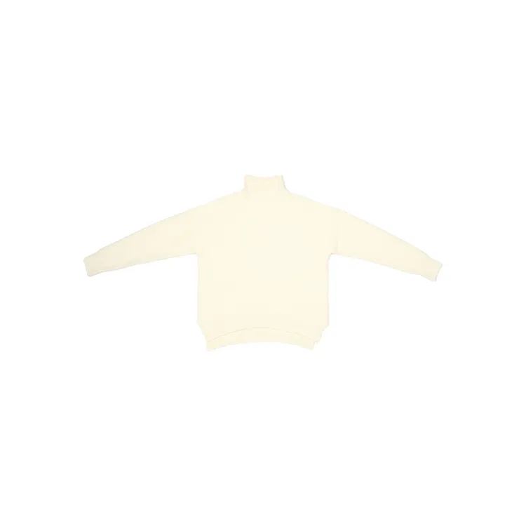 【U.M】立领宽松保暖纯色羊毛衫100%羊毛