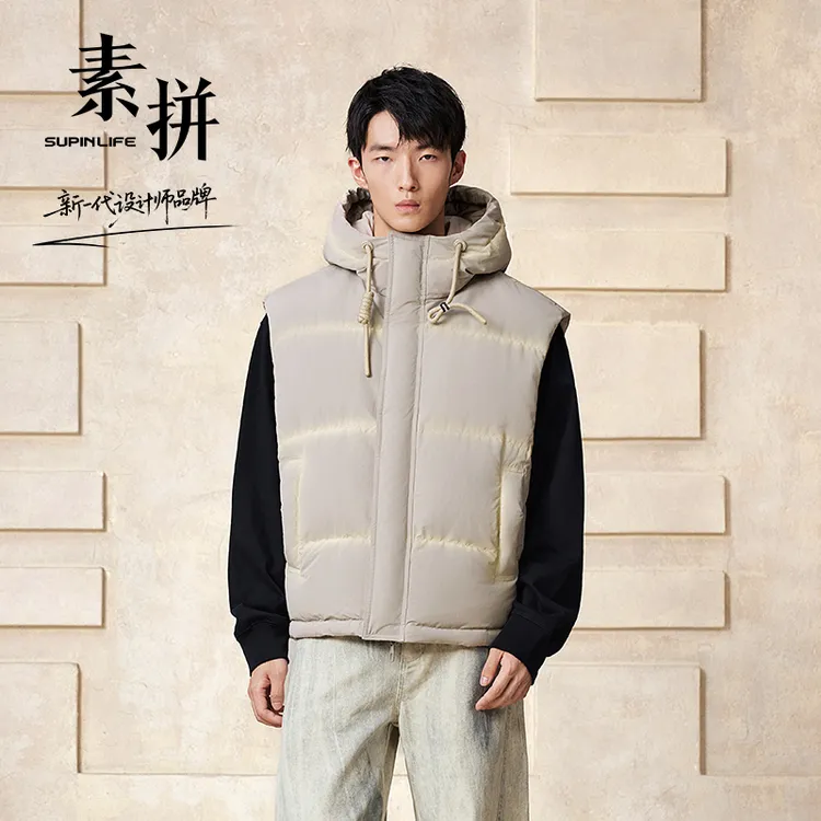 【SUPIN LIFE】25冬季新款羽绒马夹SPAYM557049AM-SPAYM557049BM