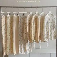 大牙女装- 25163 (小韩风蝴蝶结 ) 双层棉纱家居套装