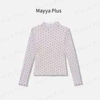 【时髦配方】Mayya Plus麦芽定制法式流光风针织衫打底上衣32536009