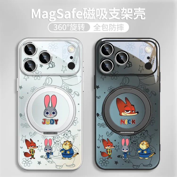 朱迪尼克适用苹果17pro手机壳华为pura80/mate70磁吸支架小米15
