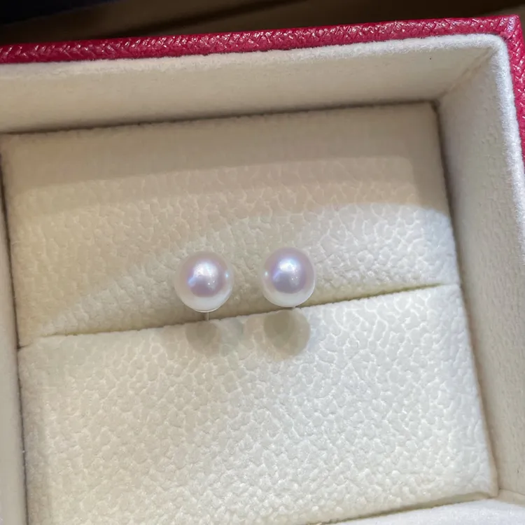 海水珍珠耳钉/经典/百搭时尚（单只）