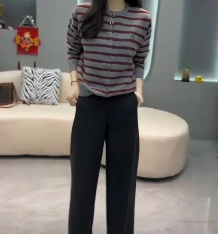 新款气质时尚洋气韩版套装1826