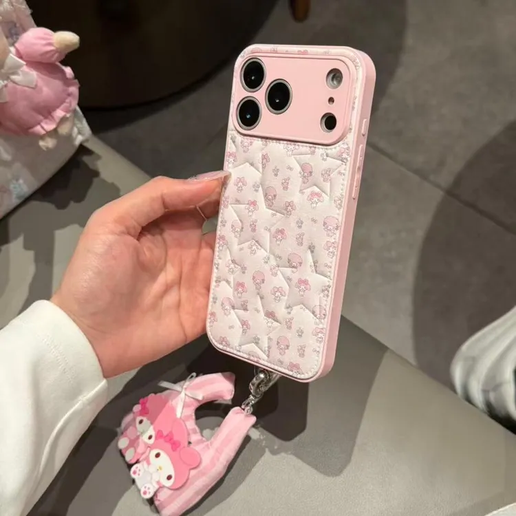 可爱皮纹星星美乐蒂适用于苹果17ProMax手机壳保护套16pro/15/14