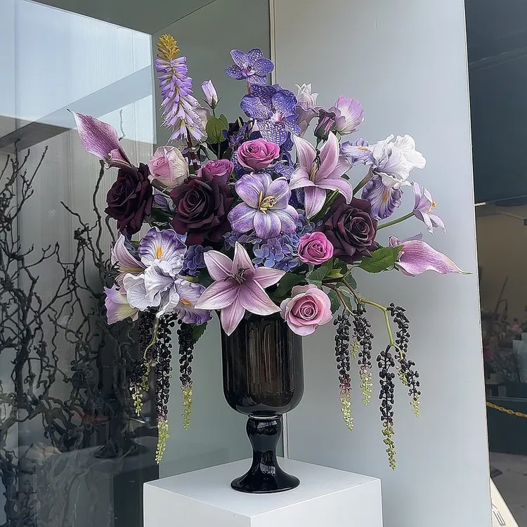 【黛影扶苏】高端原创设计花束 手感保湿仿真花成品花艺