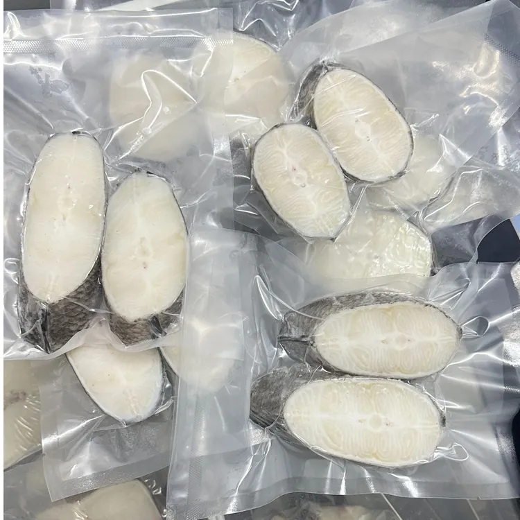 【尾部小圆片】法国银鳕鱼南极犬牙鱼微瑕片深海捕捞切片