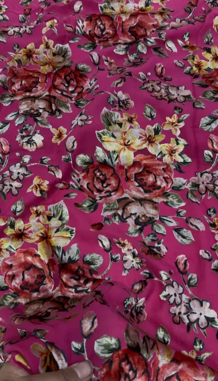 suzhu xiping duhawa 布料 玫红