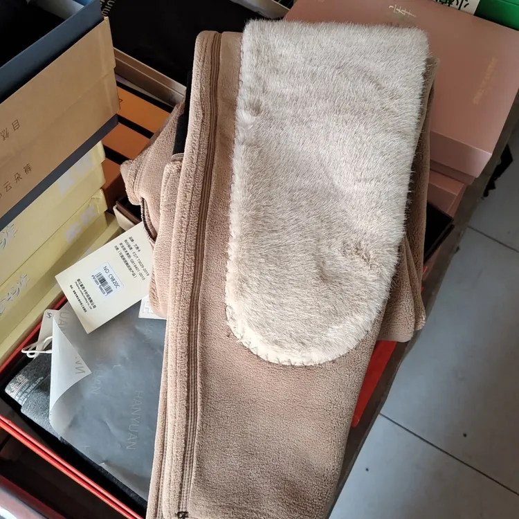 男士冬季加绒中厚保暖裤高腰护膝防寒