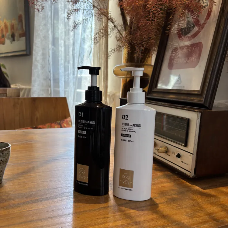 夏苷苷深度清洁头皮去屑止痒控油蓬松洗发水01+02