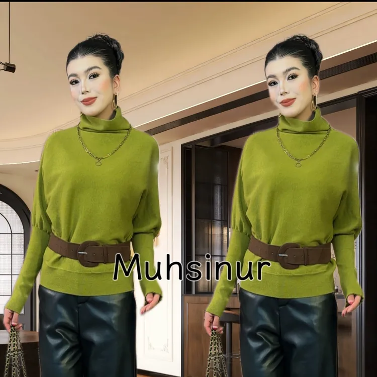 MUHSINUR新款女士毛衣0--16
