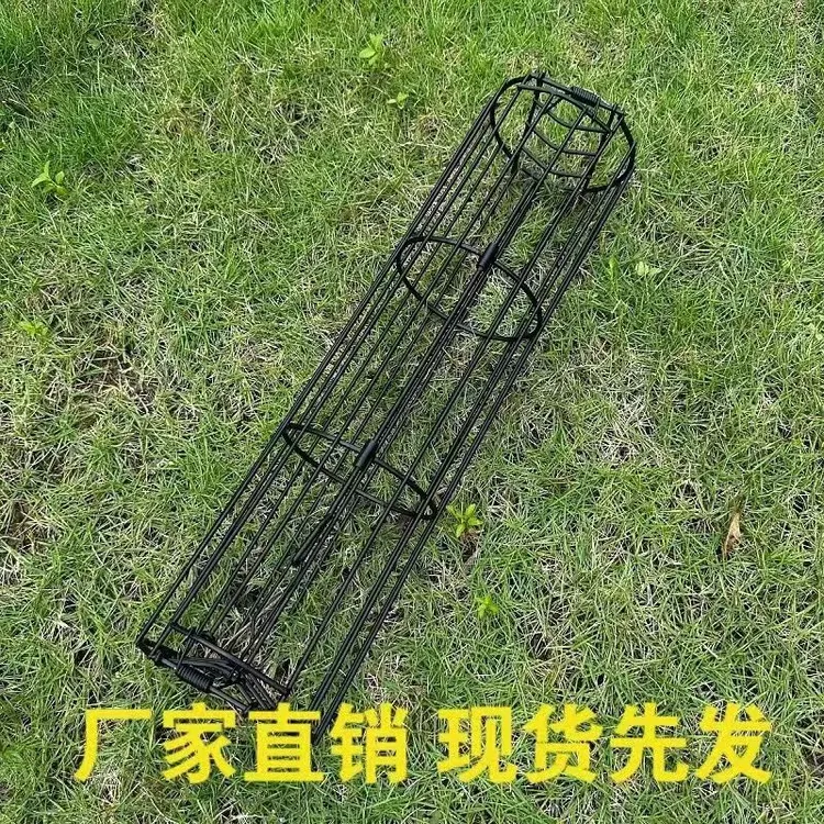 加大老鼠笼双开门户外笼子野外捕鼠神器捕鼠器全自动圆形家用铁艺