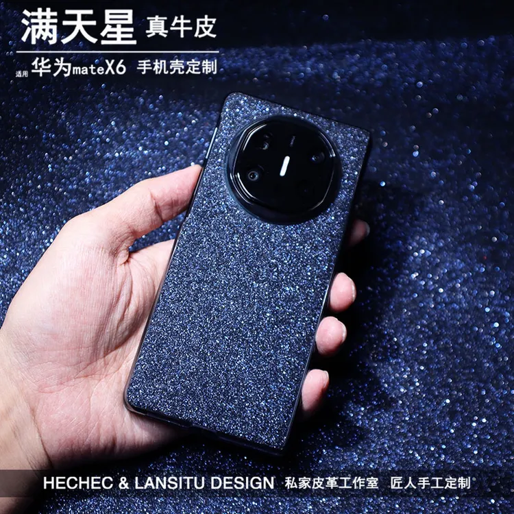 适用华为华为matex6手机壳满天星手工定制超薄男女防摔保护套支架