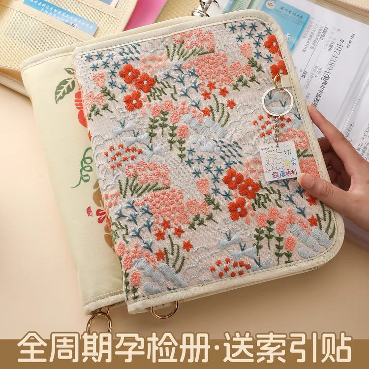 创意便携孕检包产检本孕妈妈检查单资料册收集册产检收纳册新款