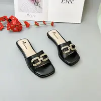 903（拍大一码）  夏季新款时尚舒适百搭平底凉拖鞋