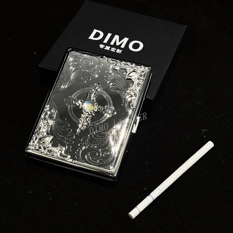 【Dimo】原创手作金属烟盒送女友闺蜜情人节生日高颜值礼物十星耀