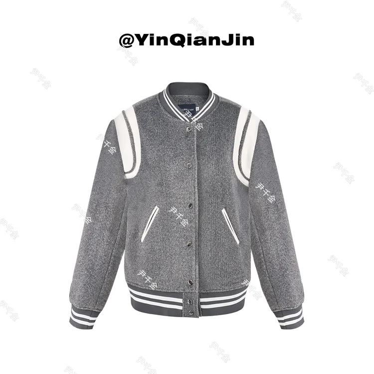 尹千金J【富二代】春秋款省钱风休闲秋季潮牌韩版棒球服F071611
