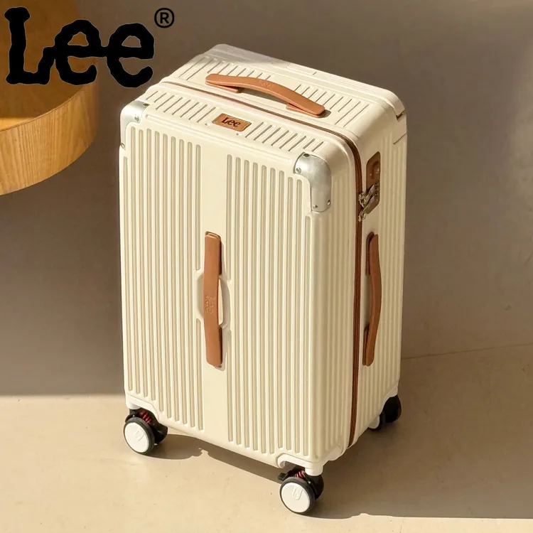 Lee【奥莱同款】大容量37分宽拉杆箱子行李箱万向轮出国登机托运箱