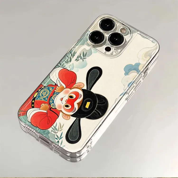 官帽猴子适用iphone16苹果15手机壳小米OPPO华为VIVO荣耀一加