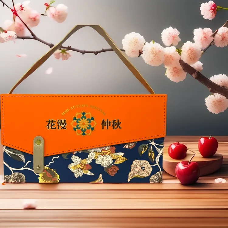 乌池头团队专属澳冠利月饼花漫礼盒粤西月饼饼金腿五仁拖罗月饼 