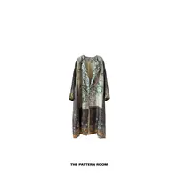 The pattern room | 新秩序丹青勾勒融合印花真丝开衫