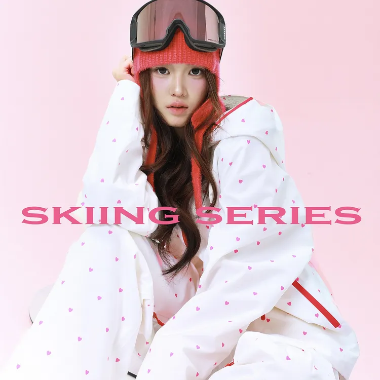 【粉心雪镜】INNERGLOW26新款雪季单双板3L压胶滑雪服