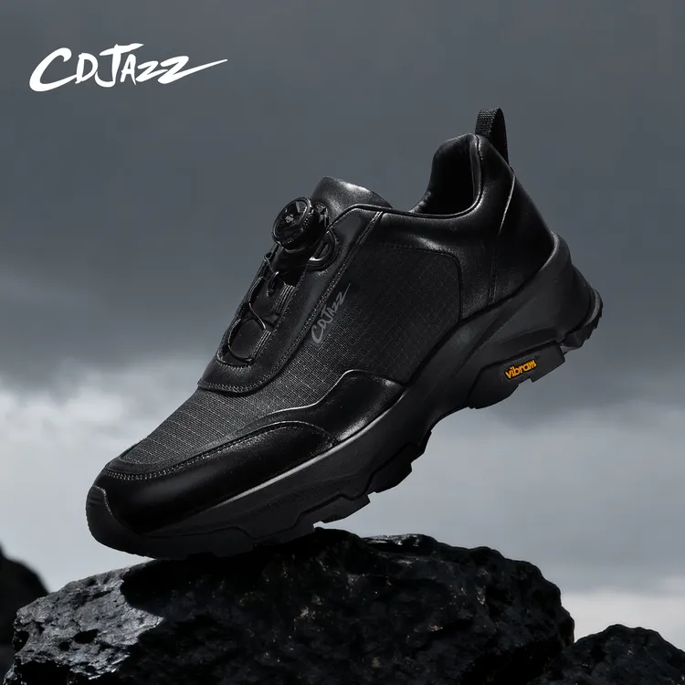 【VIBRAM 防滑底】CDJAZZ卡地爵士男士休闲鞋缓震防滑运动鞋新款