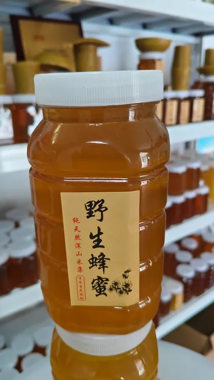 大山农家自产自销中华土蜂巢蜜百花原蜜