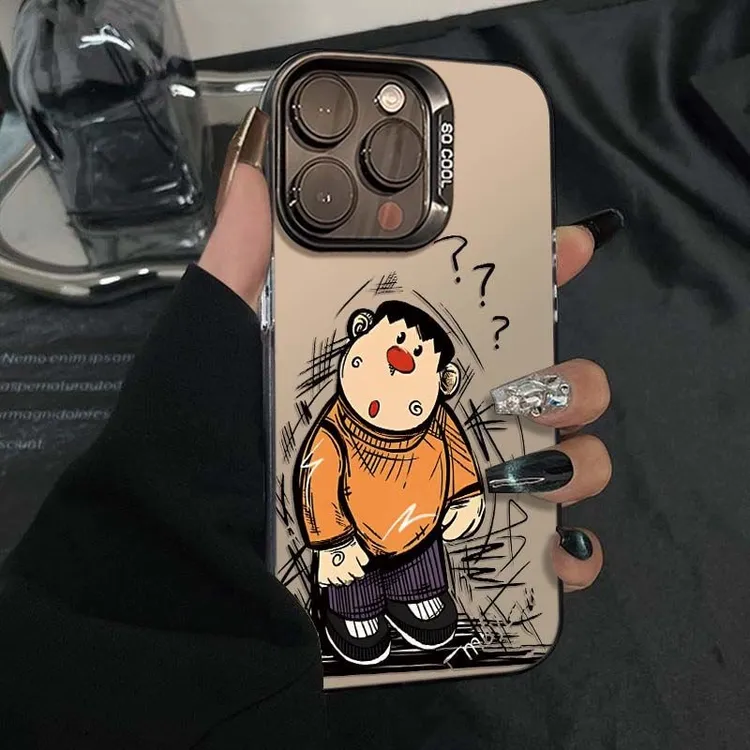 彩银外头胖虎适用苹果16ProMax手机壳15Pro苹果iPhone17男14女13P