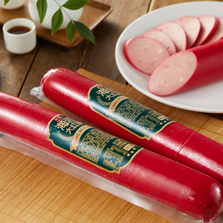 唐人神海派大红肠700g高蛋白食品方便速食营养香肠美味即食风味