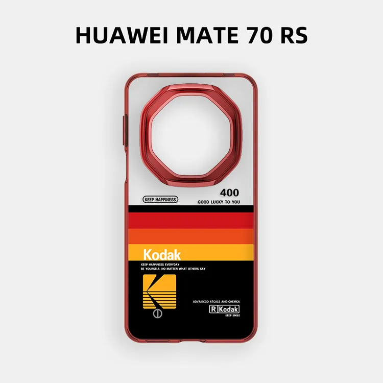 适用华为mate70rs非凡大师手机壳透明全包60RS创意高级感复古胶卷