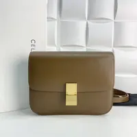 99新 Celine/思琳 思斯专属 赛琳box单肩包 AE080