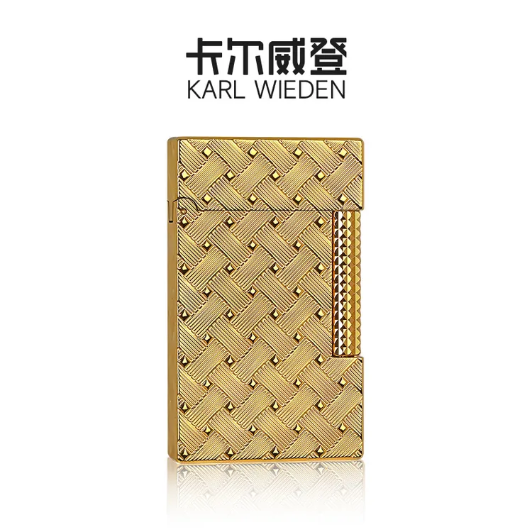 织梦者-KW卡尔威登手工打火机送男友黄铜朗声机高档礼盒套装