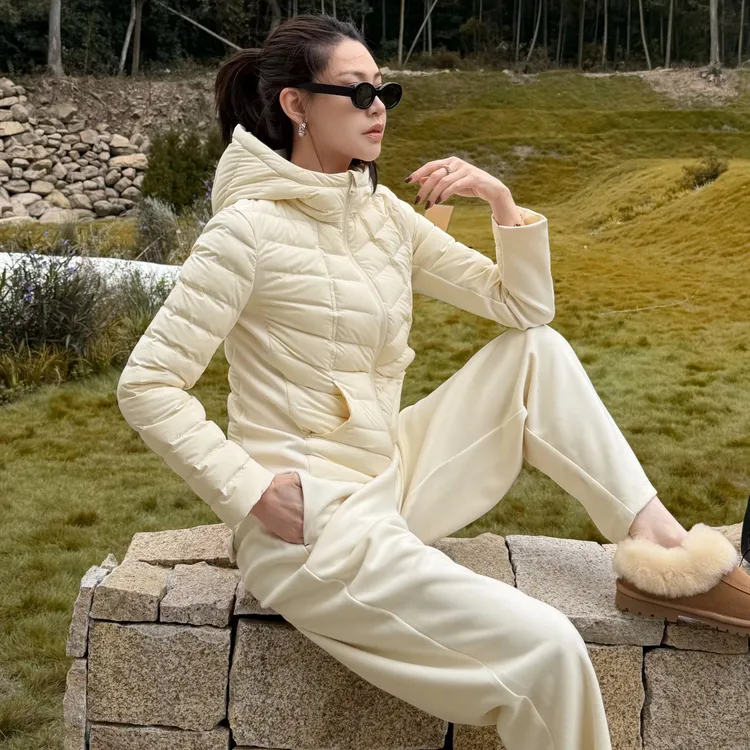 王嬛嬛MsLime25年新款【锐云】连帽90鹅绒服 HD2C0855 秋冬服装