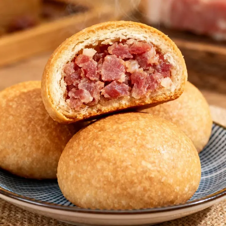 【云南特产】手工柴火现烤现发宣威火腿月饼云腿中秋送礼佳品