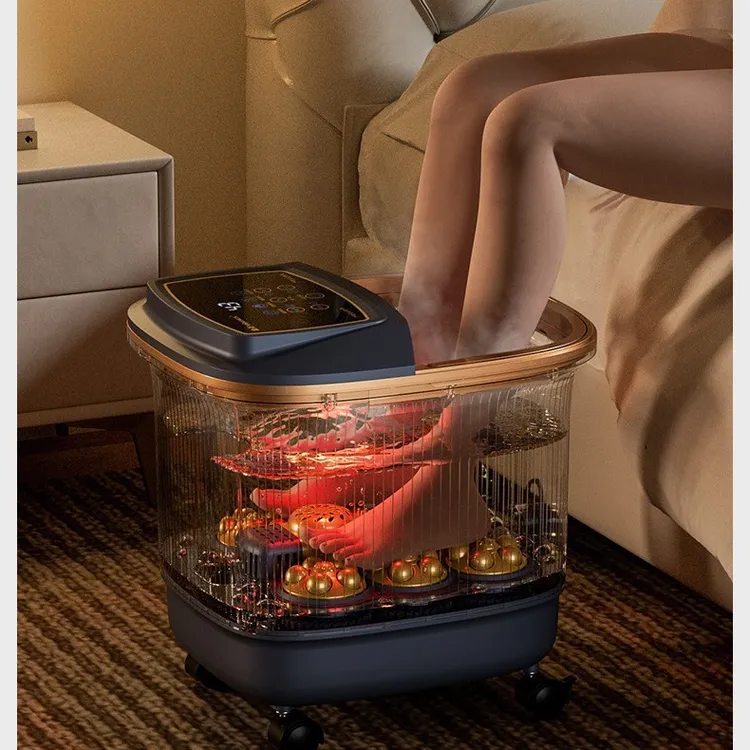 小米优品CK-II电动足浴盆泡脚桶全自动加热洗脚盆按摩足浴桶电加