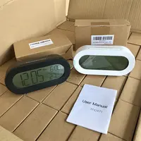 多功能电子闹钟时钟时间灯光显示器湿度单闹钟471