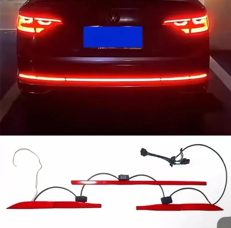新速腾朗逸plus后杠灯转向灯亚洲十代恶魔之眼车灯小车专用