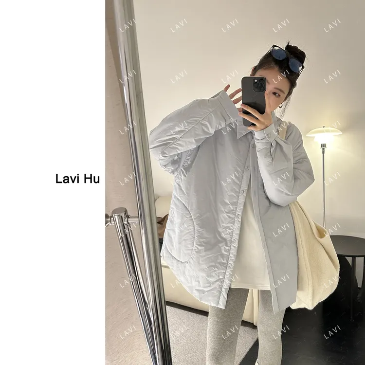 糖心漫记 不建议机洗 防风休闲风翻领设计感外套LW1538