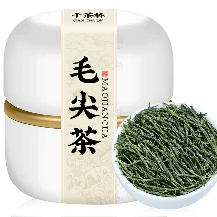 毛尖绿茶2025新茶毛尖茶浓香耐泡高山绿茶罐装茶叶