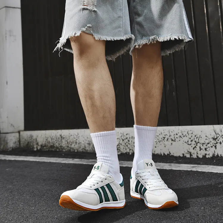 品牌断码男鞋1耐磨轻便透气低帮男子板鞋运动鞋休闲鞋小白鞋百搭