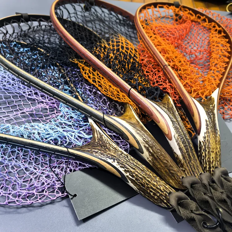 小号路亚抄网鹿角抄网溪流微物抄网手工马口抄网网红钓鱼装备
