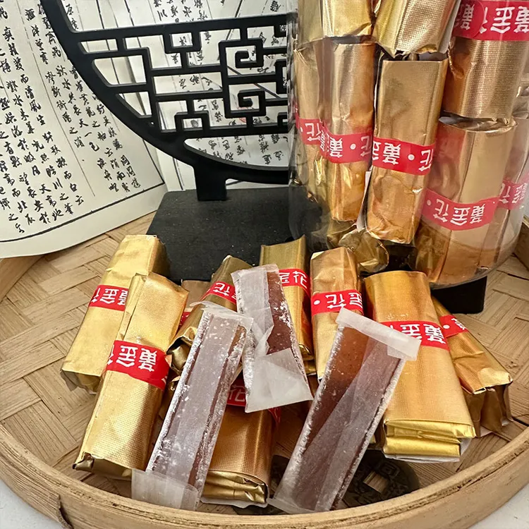 广东潮汕正宗手工姜汁软糖生姜原汁糖独立装黄金花陈皮姜糖片