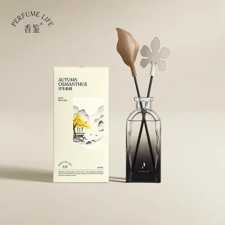 Perfumelife/香鉴莫奈玫瑰130ml精油香薰液/藤条香薰高级扩香