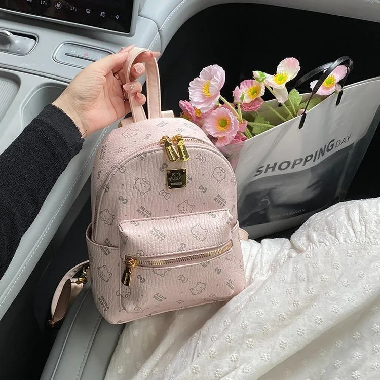 双肩透气双根文艺风中国风双肩包ins时尚潮流学院风